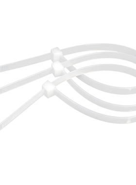 尼龙扎带7x150 8x750mm束线带捆绑带大号包邮白黑色自锁式扎线带