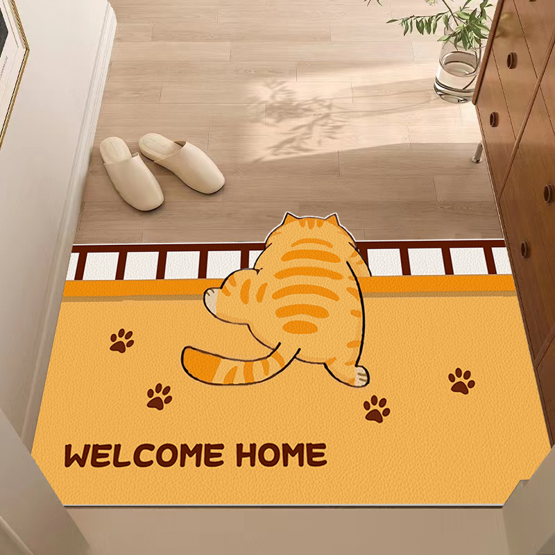 地垫入户门垫卡通进门可裁剪pvc地毯可擦免洗门口脚垫子耐脏防滑
