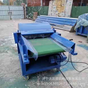 无纺布开松梳理机视频旧棉花开松机械羊毛开松机械操作简单