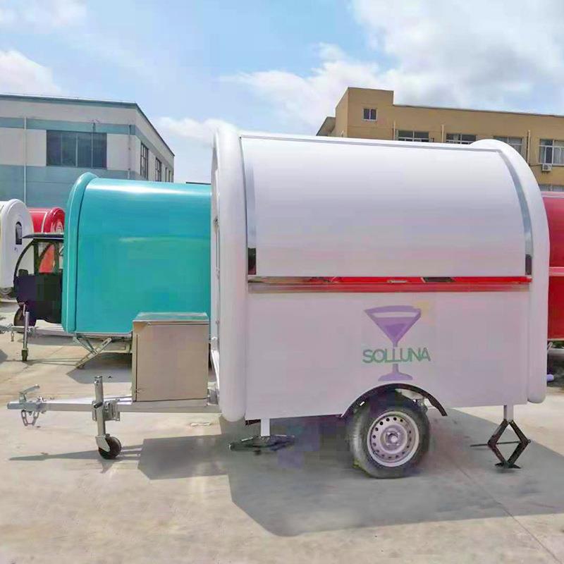 厂家定做多功能移动早餐车流动汉堡店车夜市摆摊冷饮咖啡车