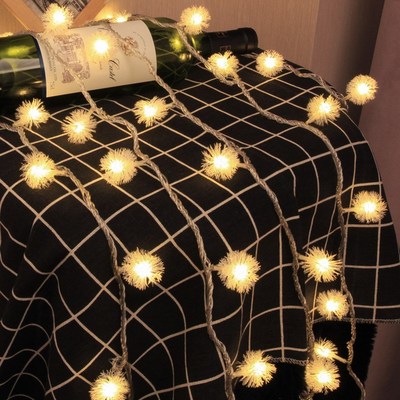 圣诞节装饰灯串圣诞树雪花挂件铃铛房间气氛布置商店橱窗装扮彩灯