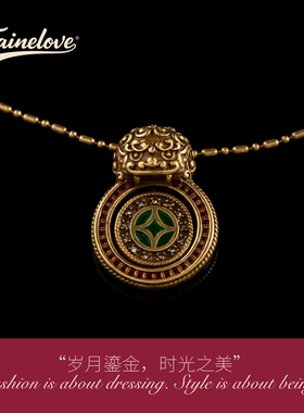 法式复古vintage轻奢小众项链