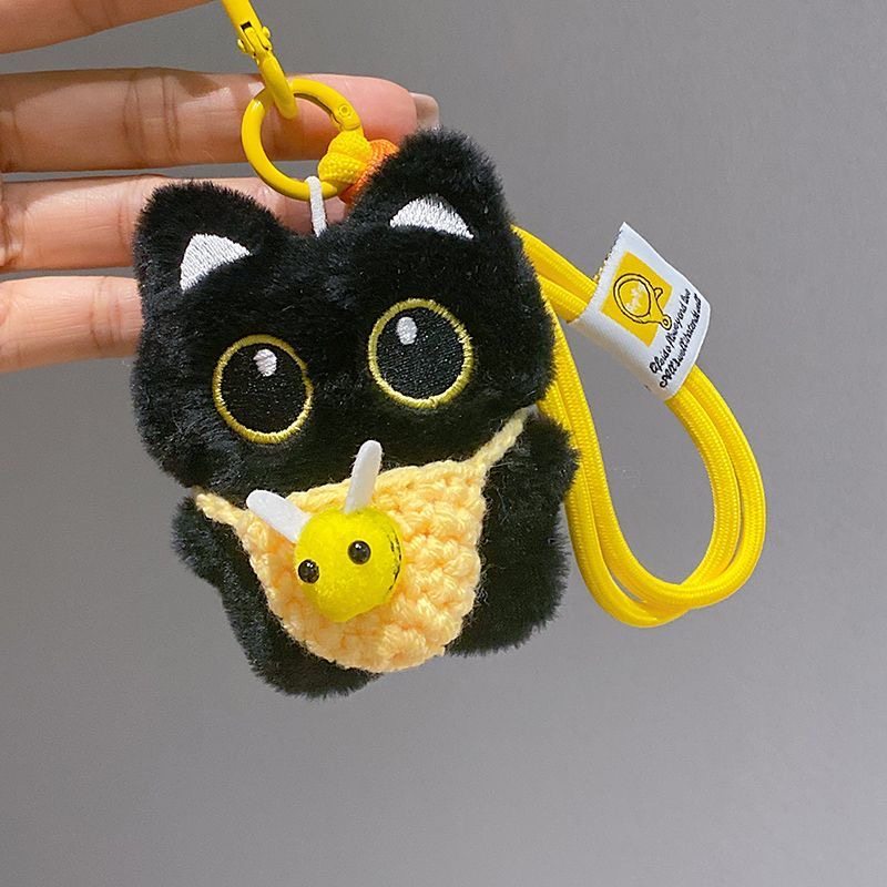 2025火爆Q罗小黑周边钥匙扣小黑猫个性可爱毛绒公仔书包挂件玩具,模玩/动漫/周边/娃圈三坑/桌游,动漫毛绒/抱枕/坐垫,淘宝优惠券,粉丝福利购,淘宝优惠卷