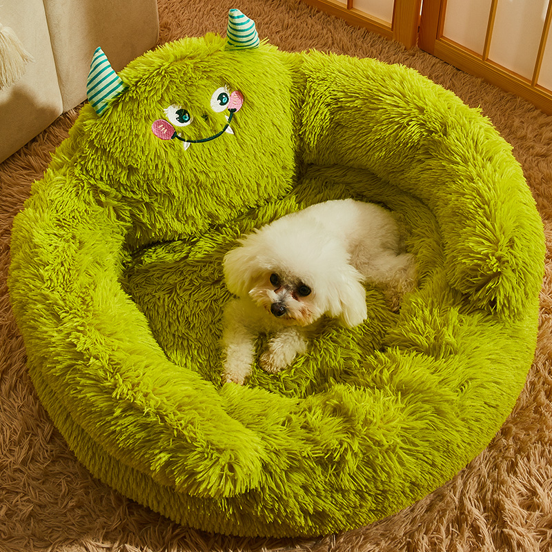 狗窝冬季保暖狗床中小型犬泰迪狗窝沙发狗屋四季通用猫窝宠物用品