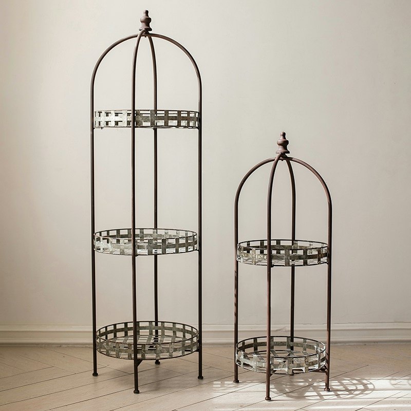 铁艺多层花架置物架客厅阳台绿萝多肉花盆圆形储物架落地式展示架,鲜花速递/花卉仿真/绿植园艺,花架,淘宝优惠券,粉丝福利购,淘宝优惠卷