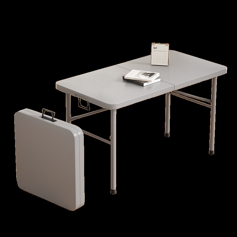 折叠桌子家用便携式餐桌长方形简易塑料户外摆摊桌学习书桌吃饭桌