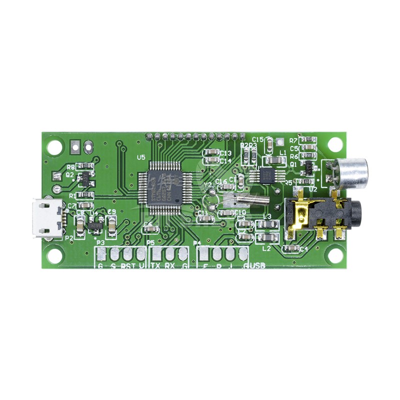 FM发射模块数字调频立体声发射模块 无线发射器板 话筒麦克模块