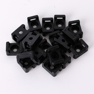 尼龙紮带固定座定位片 大号 STM 500只 CTH 马鞍形紮带固定座