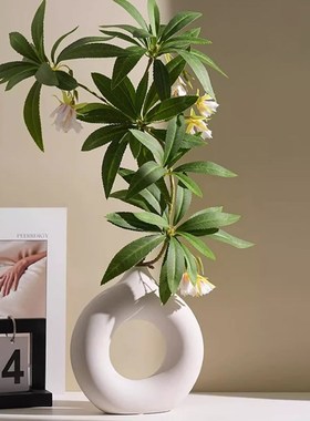 高档水石榕仿真花假花摆设仿生绿植盆栽室内客厅装饰花摆件