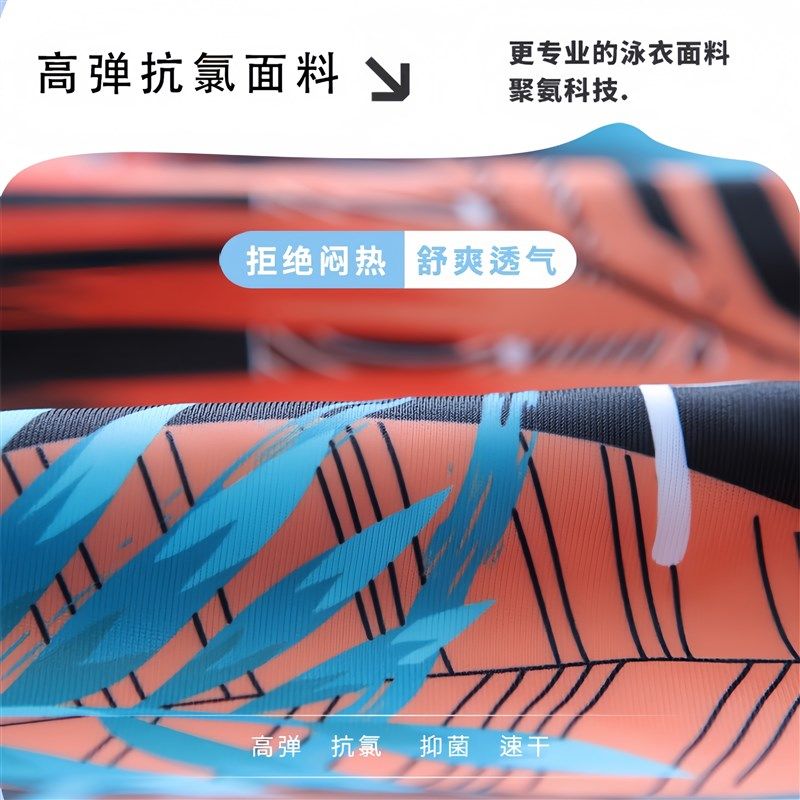 中老年泳衣女妈妈款大码遮肉显瘦分体五分裤中年保守泡温泉游泳衣