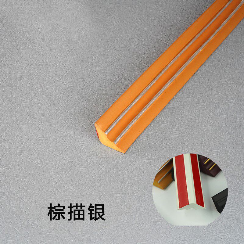 pvc阴角装饰线条自粘顶角线天花板吊顶石膏三角收边条扣板墙角线