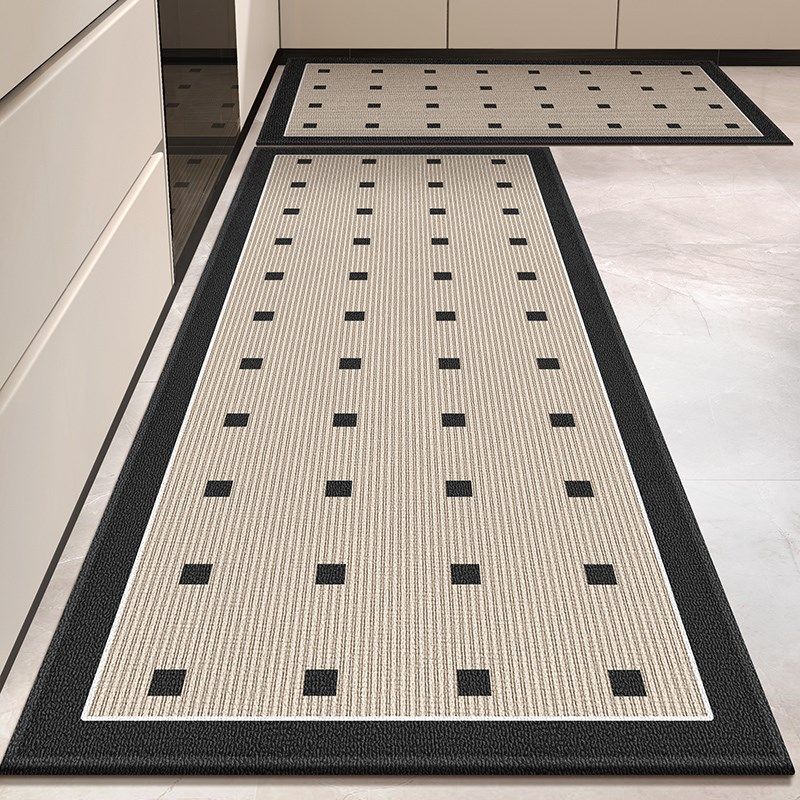 厨房脚垫防滑防油可擦免洗厨房地垫专用地毯垫防水耐脏现代简约风,居家布艺,厨房地垫,淘宝优惠券,粉丝福利购,淘宝优惠卷