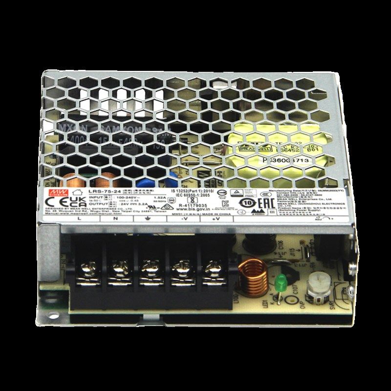 LRS明纬24V直流5V48V12V开关电源S模块NES变压器50/100/200一350W