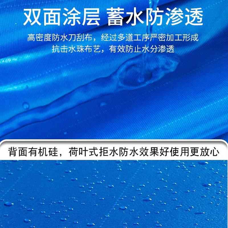 帆布鱼池带支架家用阳台小鱼池游泳蓄水池养殖养鱼水箱加厚防水布