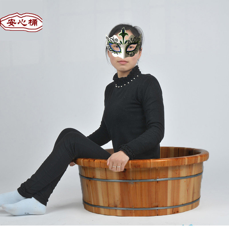 成人澡盆香杉木制儿童洗澡盆泡澡盆 大人坐浴木盆洗衣盆加厚包邮