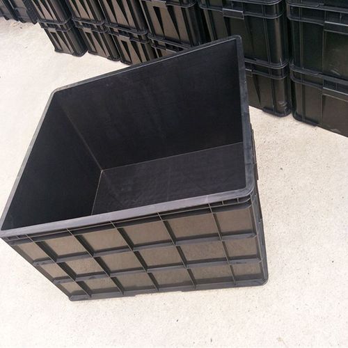 超大号加厚塑料胶箱防静电黑色箱周转箱零件箱收纳箱长方形物料框