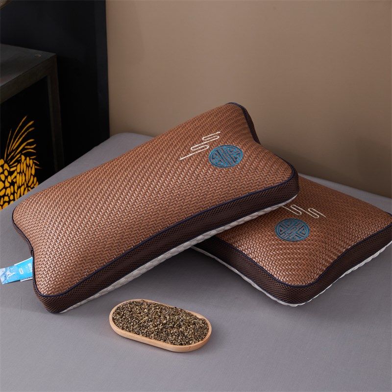 夏季PE冰藤凉席枕头家用单人荞麦枕芯冰豆豆护颈助眠茶香枕夏凉枕,床上用品,功能枕/保健枕/养生枕,淘宝优惠券,粉丝福利购,淘宝优惠卷