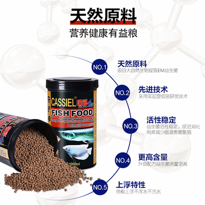 银龙鱼招财鱼饲料地图鱼鱼粮大型鱼混养通用专用鱼食瑞彩鱼粮包邮