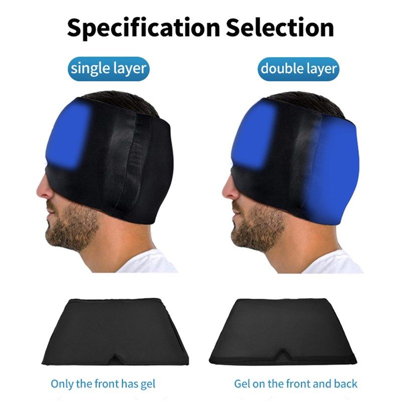 冷敷睡眠头套眼罩凝胶冰帽头部眼部物理降温冰缓解偏头痛帽子冰帽,居家日用,冰敷/热敷眼罩,淘宝优惠券,粉丝福利购,淘宝优惠卷