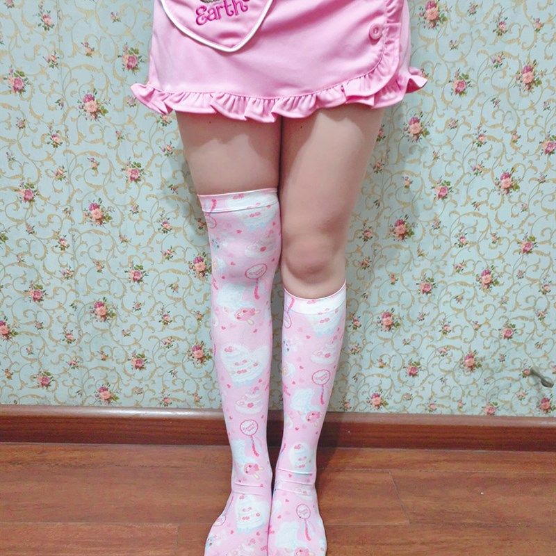 mezzopiano mp钢琴婚纱兔卡通丝袜长筒袜中筒袜子女儿服软萌跳妹,女士内衣/男士内衣/家居服,长筒袜,淘宝优惠券,粉丝福利购,淘宝优惠卷