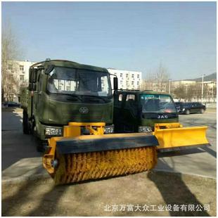 扫雪车推雪铲 多功能高效扫雪车新型马路扫雪车汽车改装