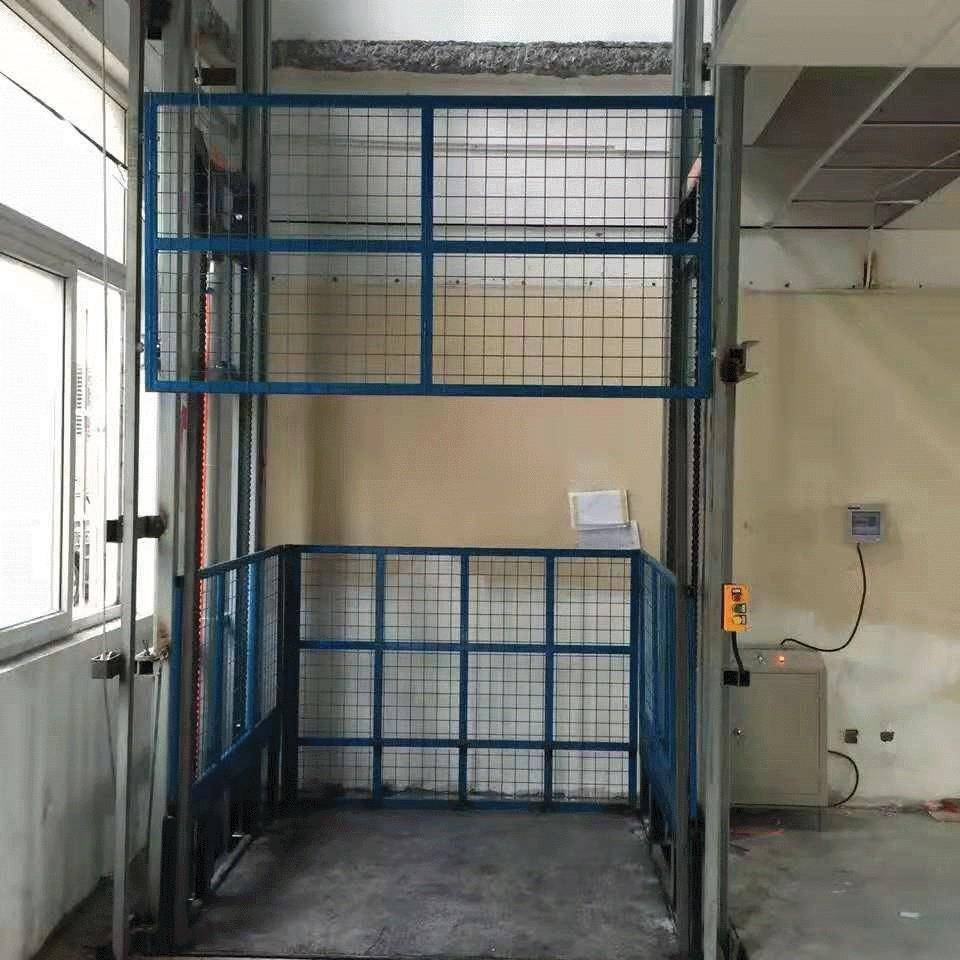 制作各规格固定升降梯户外高空货梯升降平台