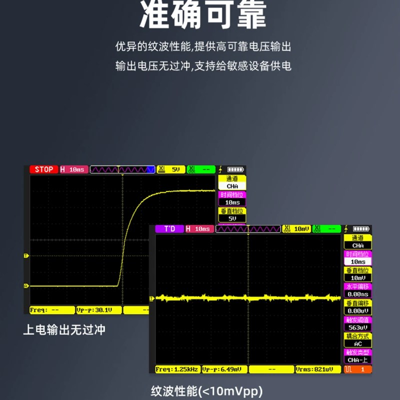 正点原子数控电源DP100直流稳压可调便携式100W恒压恒流30V5A迷你