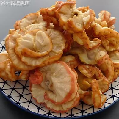 猪油渣温州美食特产东北油梭子鸡冠油渣猪肉渣花油渣现做包邮发出