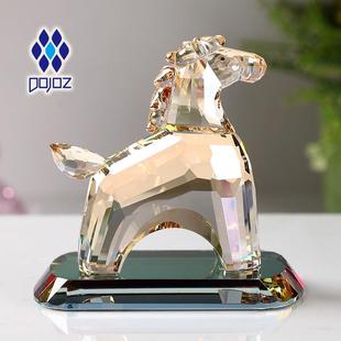 饰品可爱车饰汽车摆件用品创意车载车内饰品 汽车摆件水晶马车上装