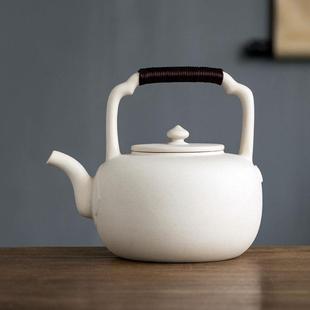 陶壶大容量煮茶烧水壶耐高温家用电陶壶陶瓷泡茶壶煮茶器单壶 日式