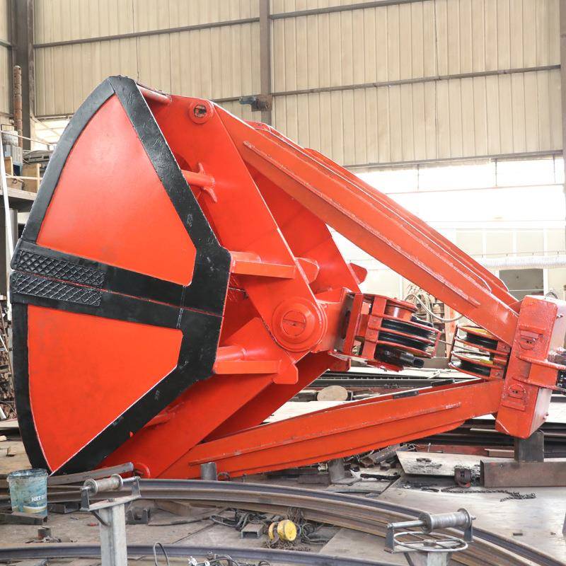 液压抓斗1立方2立方煤炭淤泥用电动抓斗贝壳式抓斗电动垃圾抓斗