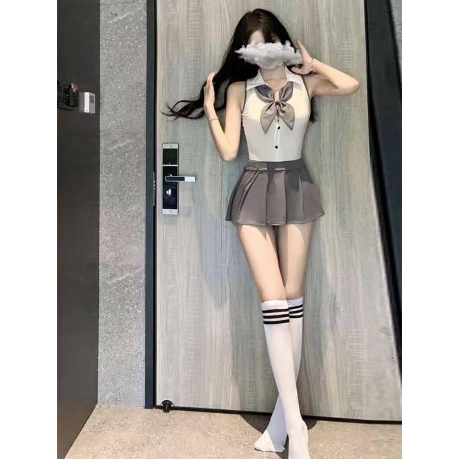 性感JK学院风纯欲清纯制服套装少女校园学生火辣水手服女走光短裙