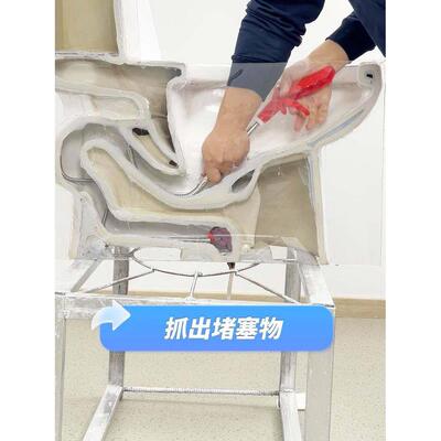 23款通马桶疏通器1.77米管道疏通一炮通厕所堵塞通地漏下水道疏通