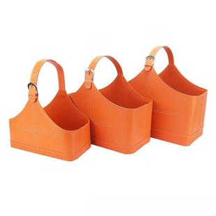 假日水果篮皮篮高档礼品篮酒店手篮皮篮皮篮礼品篮