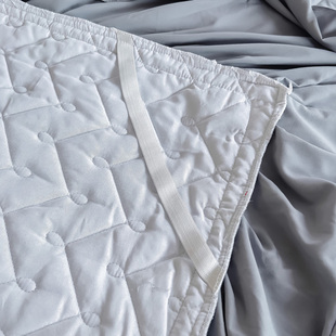 夹棉磨毛床裙床罩单件家用防滑1.5米1.8花边床套防尘床围四季 欧式