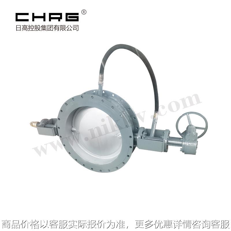 耐高温过水蝶阀大型电动法兰水用蝶阀电动大口径通风蝶阀厂家直供
