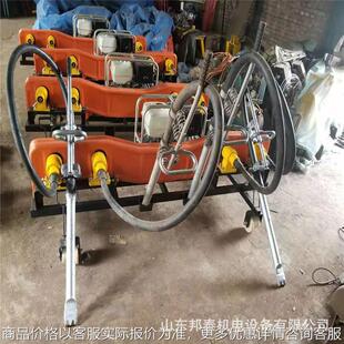 轨道石砟四轴振捣锤一拖四型内燃软轴凿岩机-4.2*4型捣鼓器现货