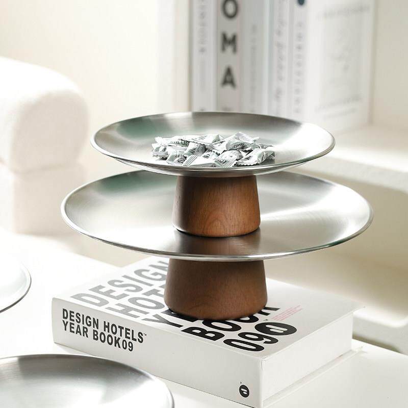 漂亮的水果盘客厅家用客厅家用法式零食摆放盘糖果盘甜品盘茶点盘