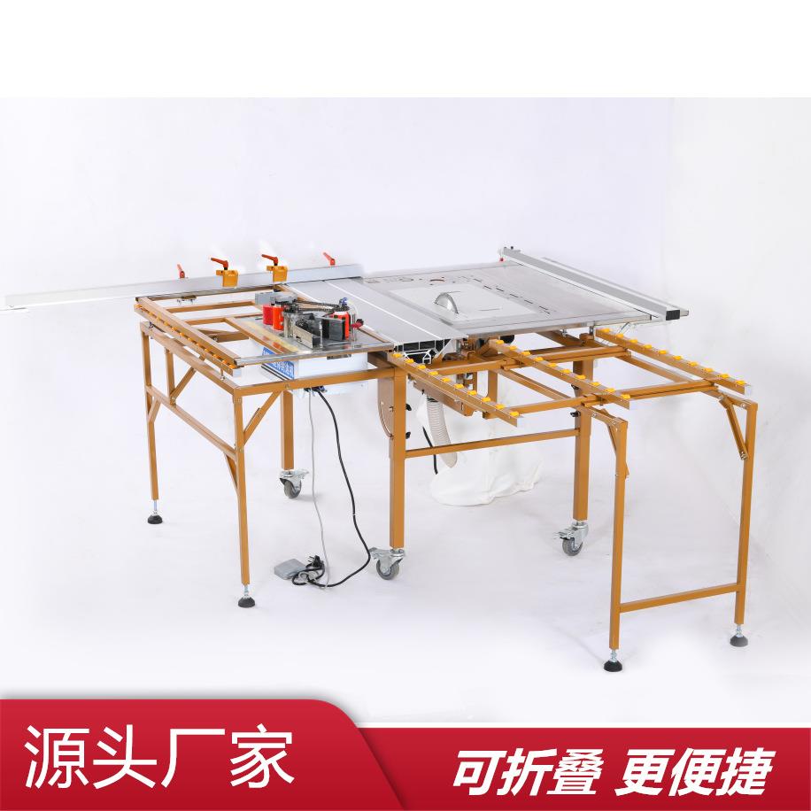 JT-7推台锯木工工具多功能台锯木工机械精密无尘子母锯锯台
