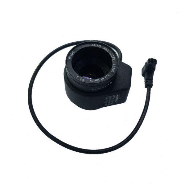 监控3.5-8mm自动光圈手动调焦CS摄像机高清镜头 F1.4安防 1/3英寸