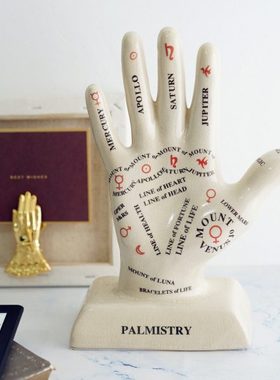 陶瓷桌子摆件拍照道具创意样板间北欧风格客厅书房装饰品摆设