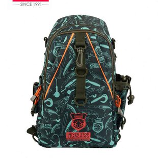 国王路亚包拟饵元素双肩背包多功能饵盒收纳包防水渔具包钓鱼饵包