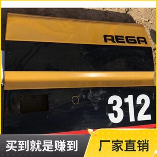 卡特312B挖掘机水箱边门 泵偏侧门边盖护板泵门带漆带标钣金配件