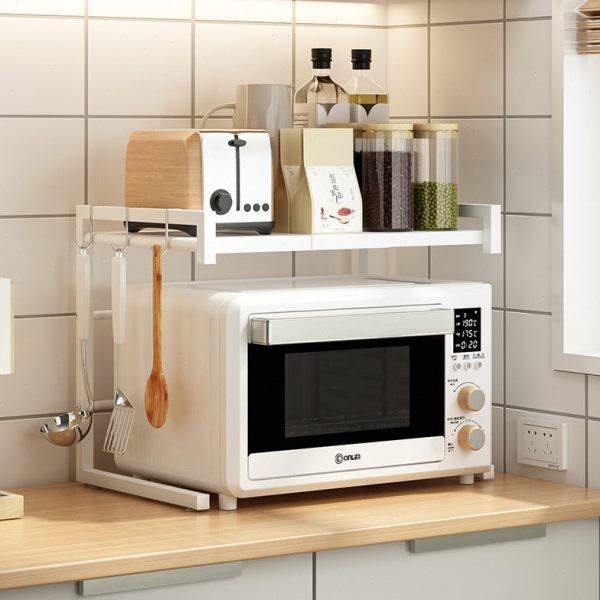 厨房收纳微波炉置物架 厨房用品储物置物架 落地烤箱微波炉置物架,厨房/烹饪用具,微波炉置物架,淘宝优惠券,粉丝福利购,淘宝优惠卷