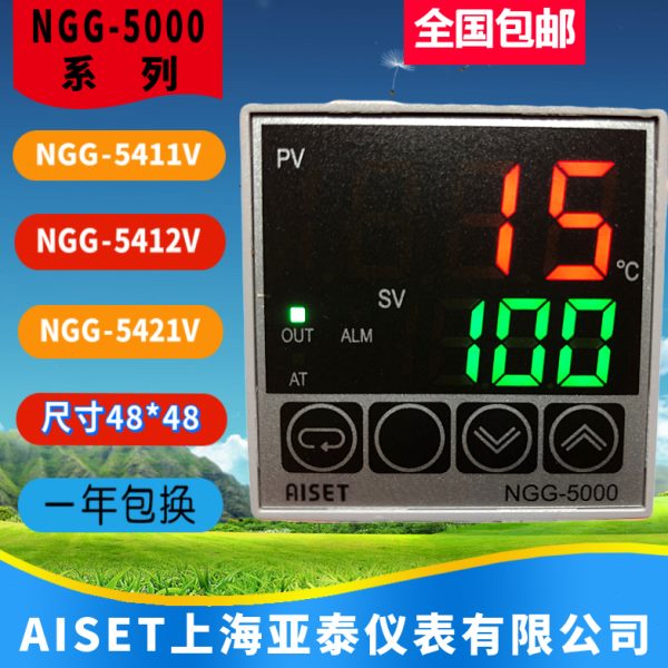 NGG-5411V上海亚泰仪表温控NGG-5000 5421V 5431V 5412V 亚泰温控