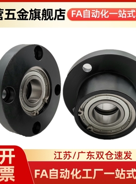 双轴承嵌入法兰轴承BGCYB BFY21固定座支撑座尺寸可定做轴承座YHC