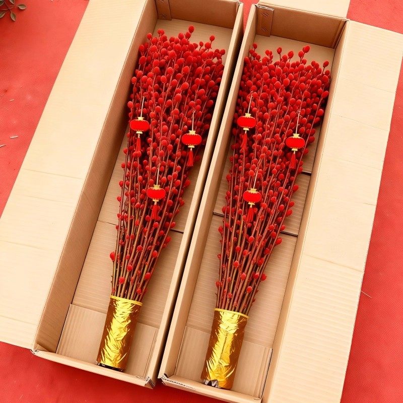 银柳真花鲜枝年宵花卉红色干花福桶银柳水培植物雪柳客厅室内装饰,鲜花速递/花卉仿真/绿植园艺,土壤覆盖物,淘宝优惠券,粉丝福利购,淘宝优惠卷