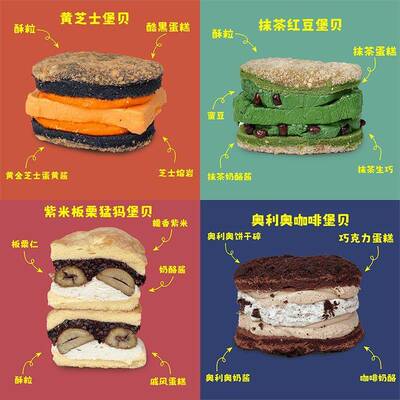 猛犸堡贝早餐奶酪夹心酱多多蛋糕面包充饥速食夜宵休闲零食甜品