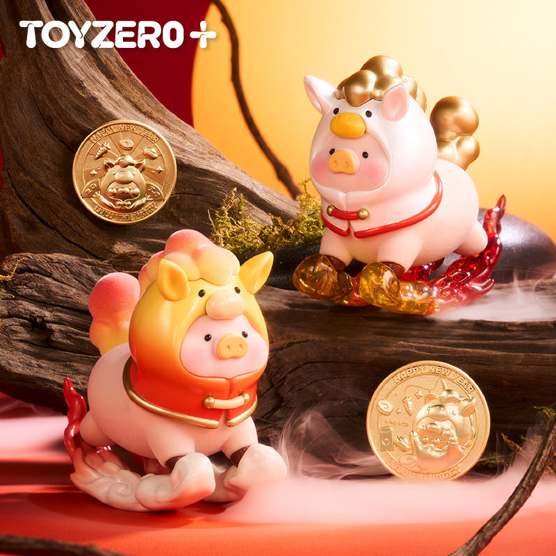 零加TOYZERO罐头猪LULU马到春来限定吊卡潮玩手办摆件新年礼物,模玩/动漫/周边/娃圈三坑/桌游,潮玩明盒/吊卡,淘宝优惠券,粉丝福利购,淘宝优惠卷