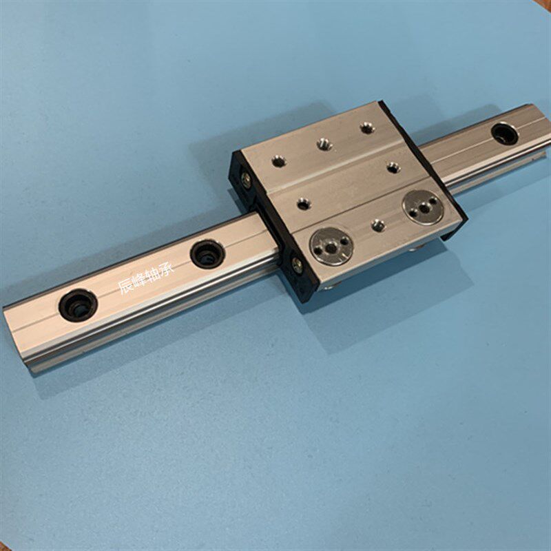 高速外置双c轴心直线导轨OSG20 25 30 40滚轮滑块轴承钢光轴铝合